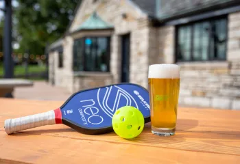pickleball and beer
