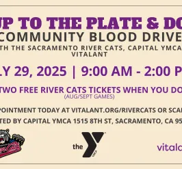 rivercats blood drive post