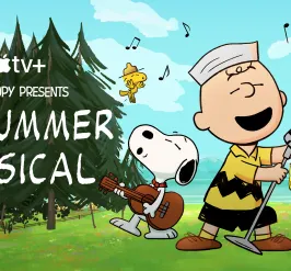 snoopy summer musical graphic