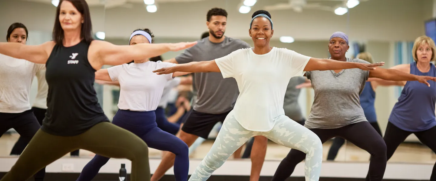 Yoga class