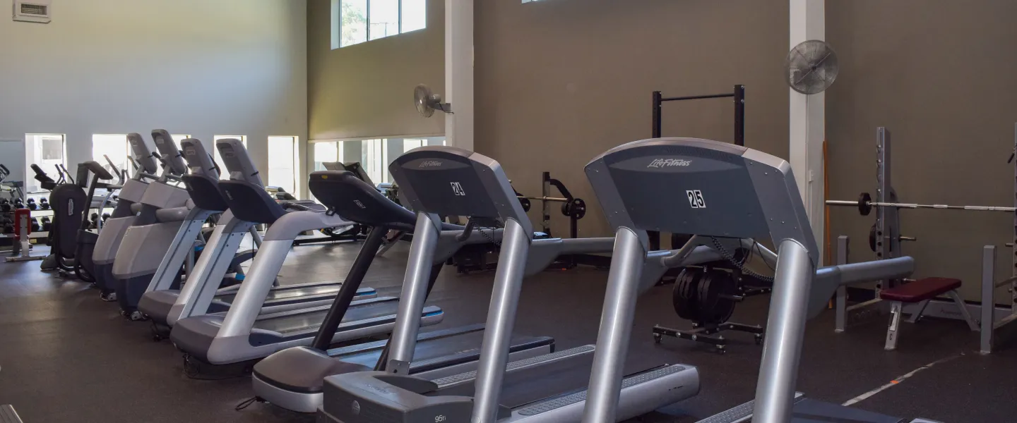 cardio area at rollingwood