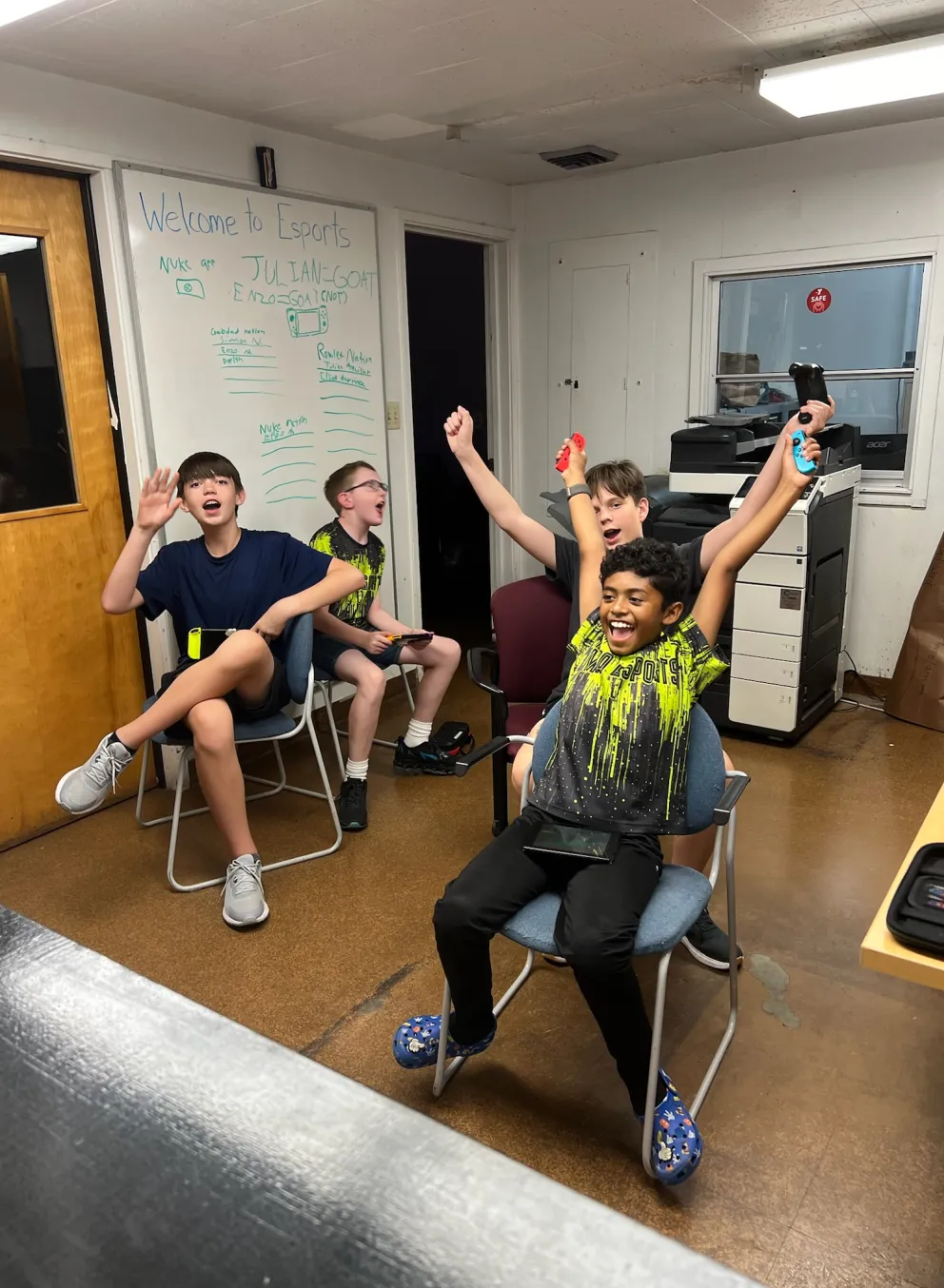 young boys esports