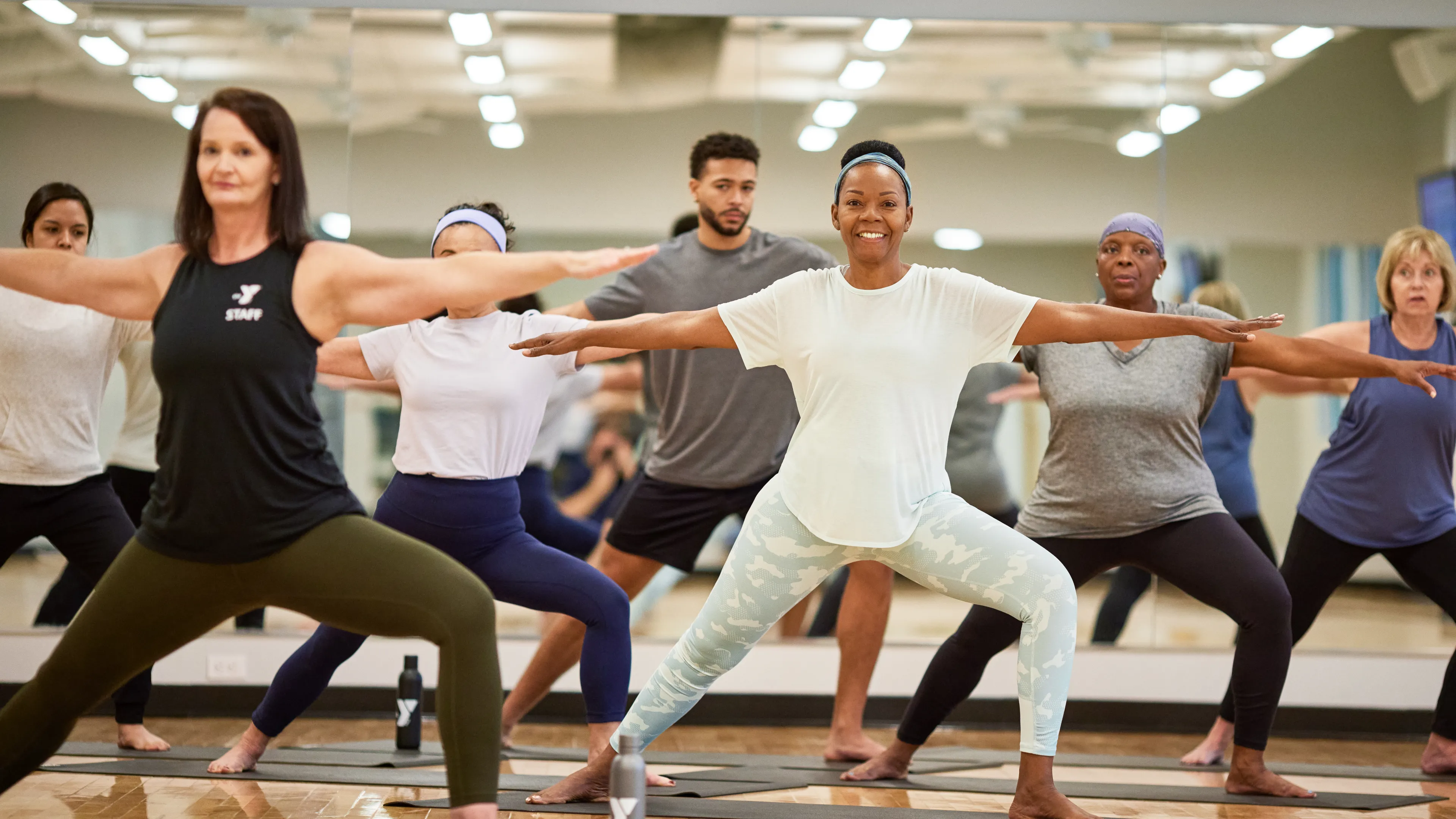 Yoga class