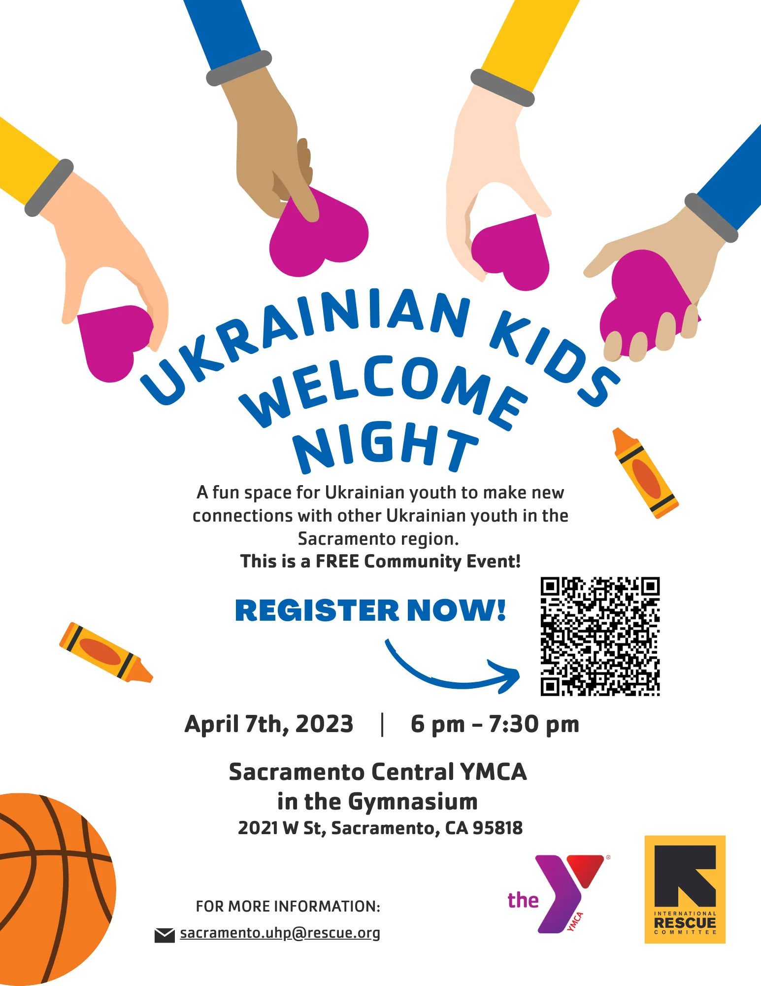 Ukrainian Kids Basketball YMCA