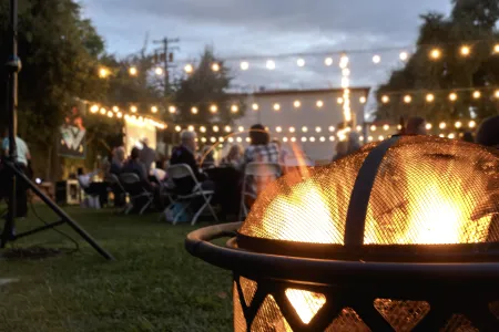 firepit at s'moresfest