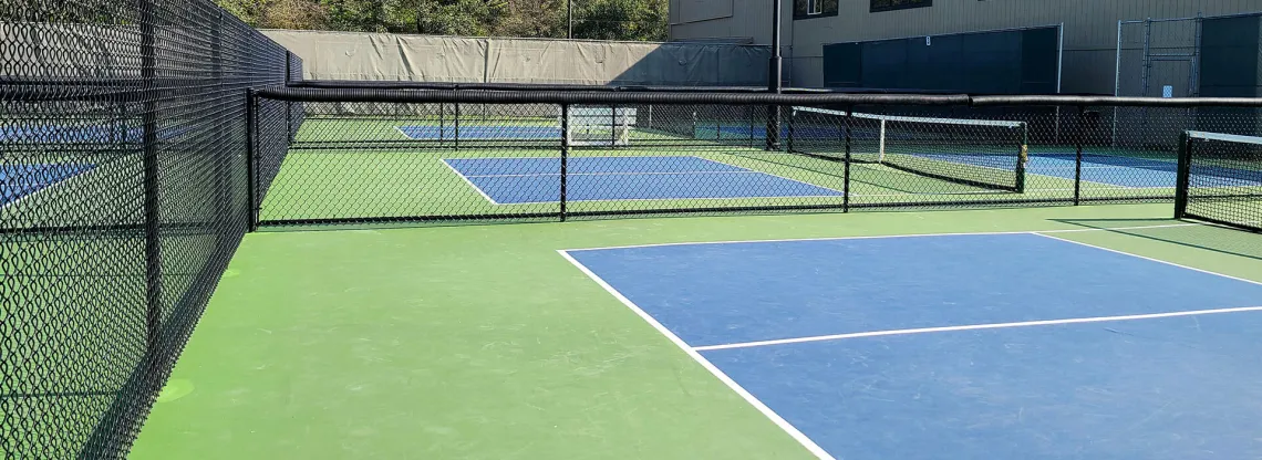 pickleball courts at YMCA