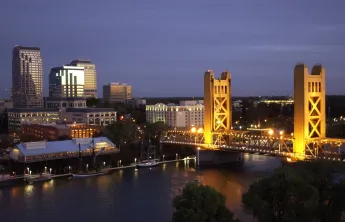 sacramento skyline photography