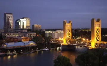 sacramento skyline photography